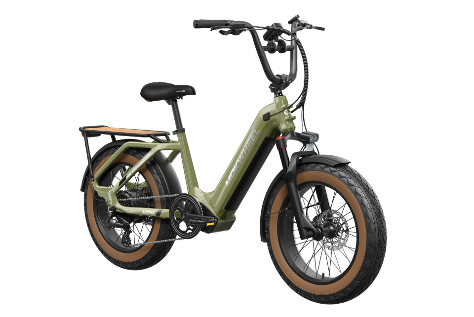 Scoria Groen | Elektrische Mini Mountainbike | Fatbike