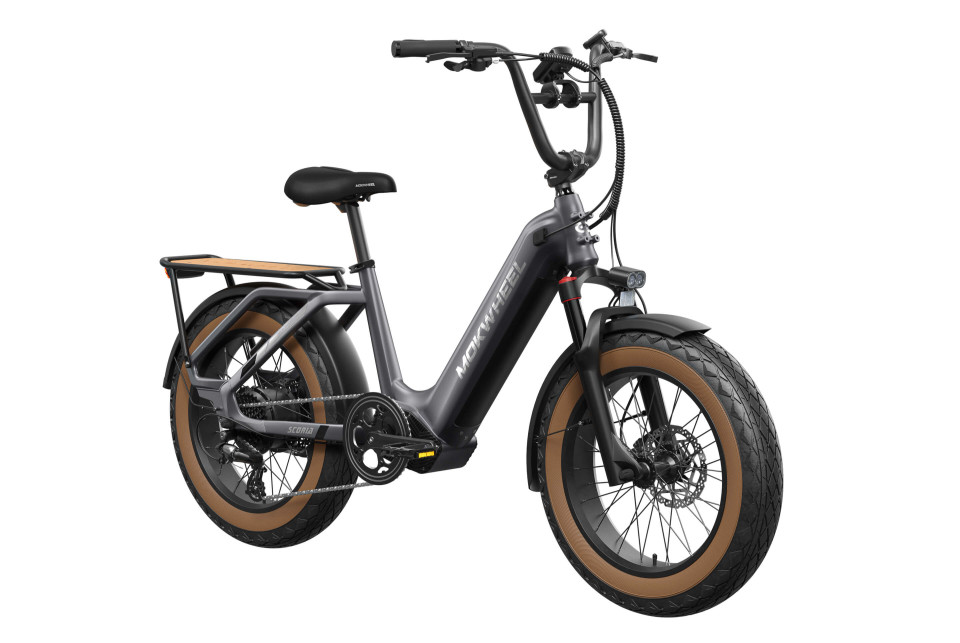 Scoria Grijs | Elektrische Mini Mountainbike | Fatbike