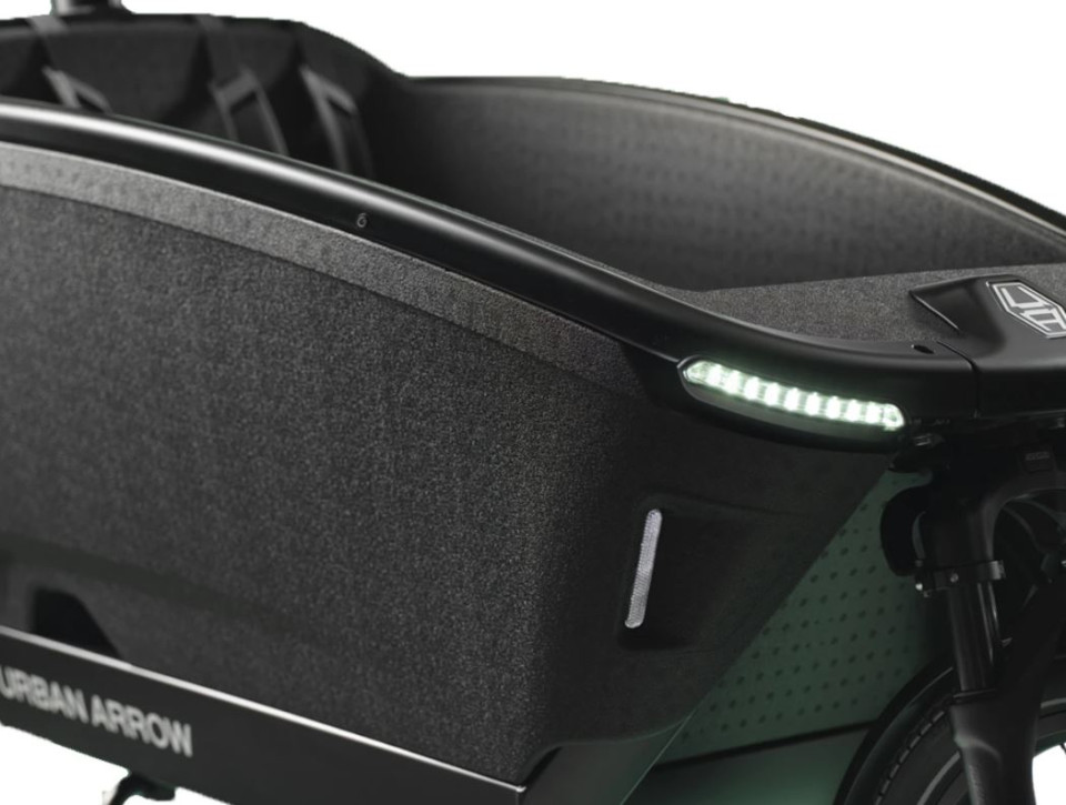 Urban Arrow FamilyNext Advanced 2026 - zwart - 545Wh - 75Nm | 2500-4000km