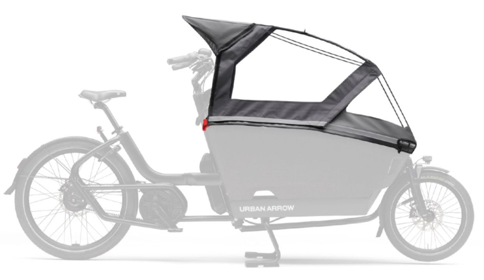 Urban Arrow FamilyNext Advanced 2026 - zwart - 545Wh - 75Nm | 2500-4000km