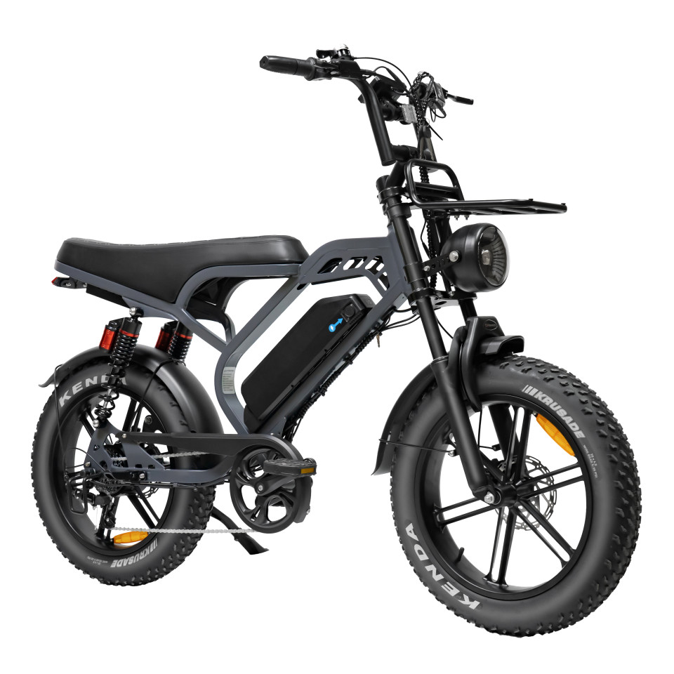 QM V20 Limited - Donker Grijs - elektrische fatbike