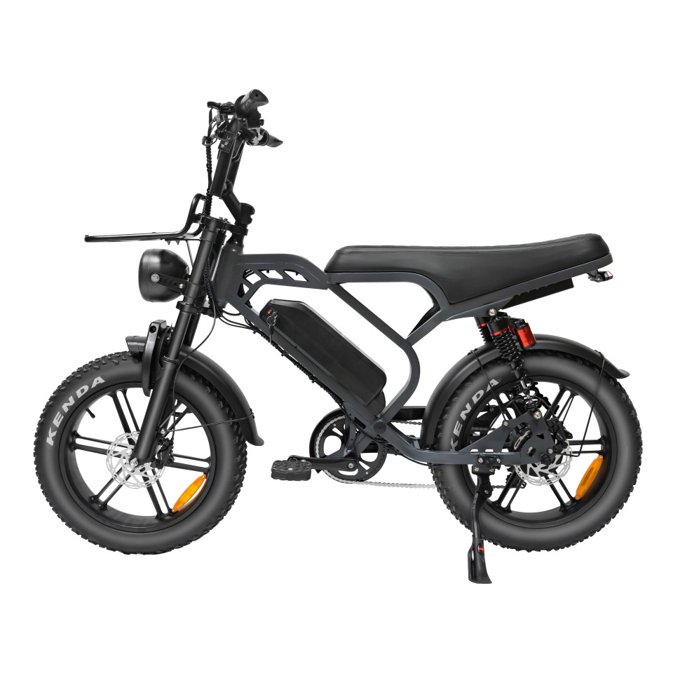 QM V20 Limited - Donker Grijs - elektrische fatbike