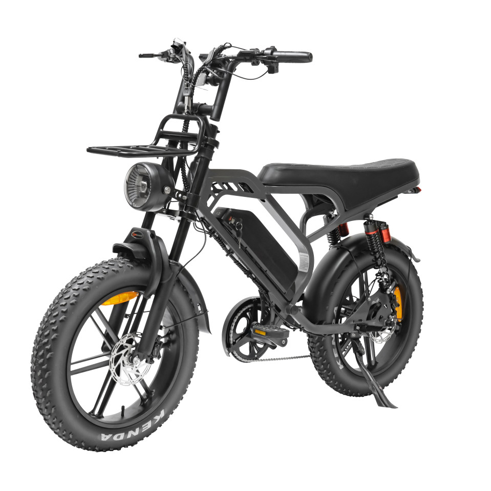 QM V20 Limited - Donker Grijs - elektrische fatbike