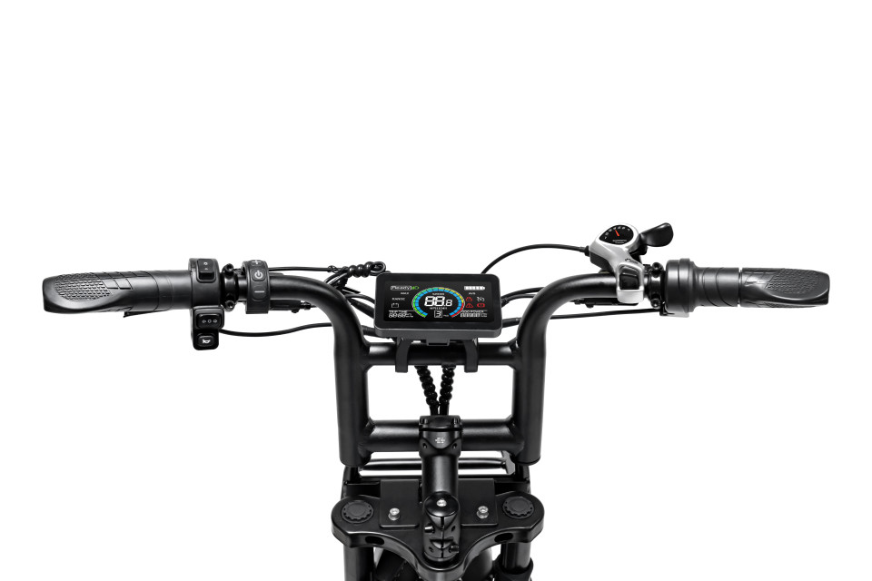 QM V20 Limited - Donker Grijs - elektrische fatbike