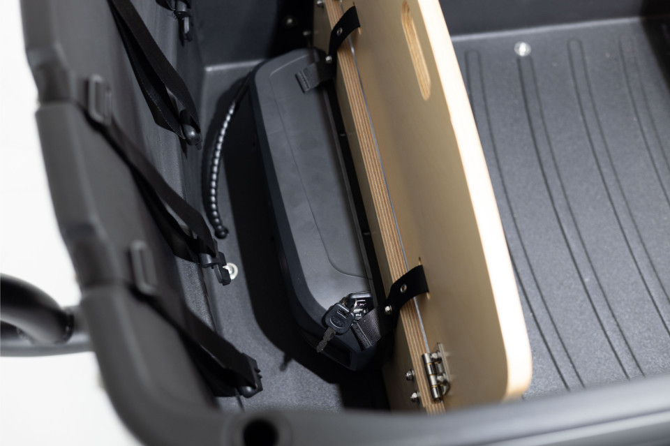Royal Cargo Bike 3W Eco - groen - elektrische driewieler bakfiets