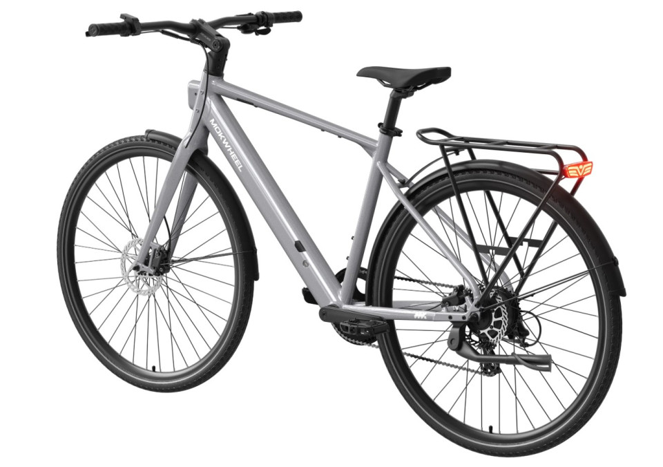 Mokwheel Flint - gray - elektrische herenfiets