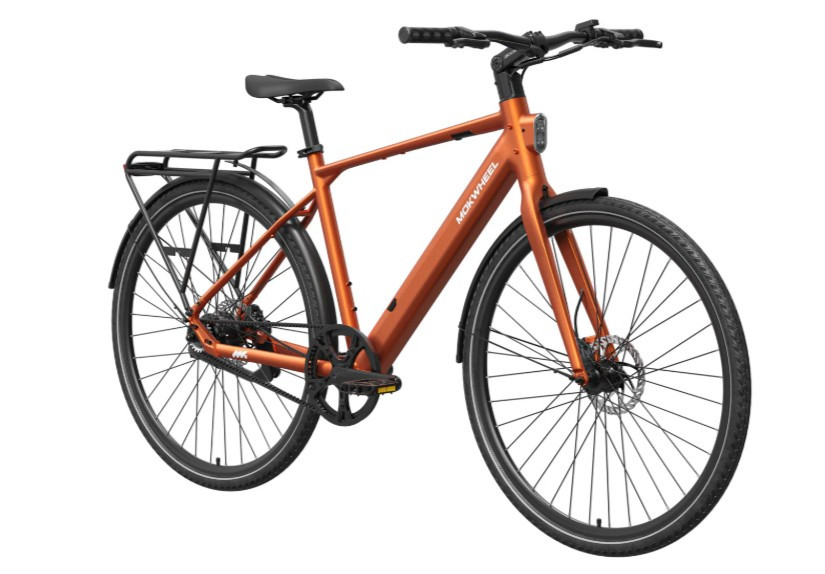 Mokwheel Flint Pro - orange - elektrische herenfiets