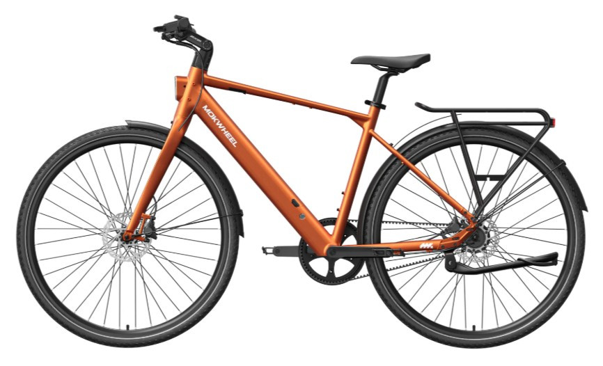 Mokwheel Flint Pro - orange - elektrische herenfiets