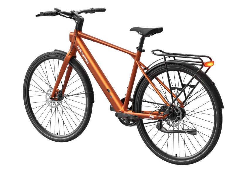 Mokwheel Flint Pro - orange - elektrische herenfiets