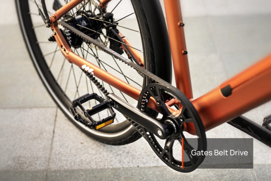 Mokwheel Flint Pro - orange - elektrische herenfiets