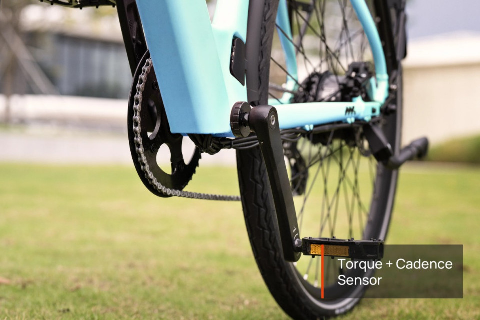 Mokwheel Flint ST - skyblue - elektrische damesfiets