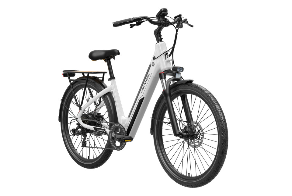 Mokwheel Asphalt-ST - White | Elektrische damesfiets