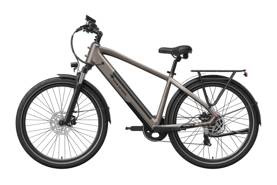 Mokwheel Asphalt - Khaki | Elektrische herenfiets