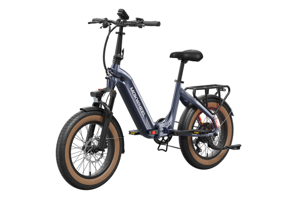 Mokwheel Slate - Blue | Elektrische Vouwfiets