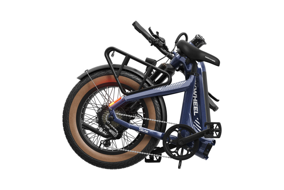 Mokwheel Slate - Blue | Elektrische Vouwfiets