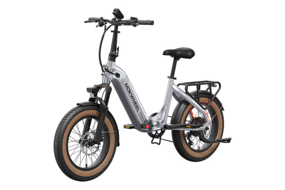 Mokwheel Slate - Grey | Elektrische Vouwfiets
