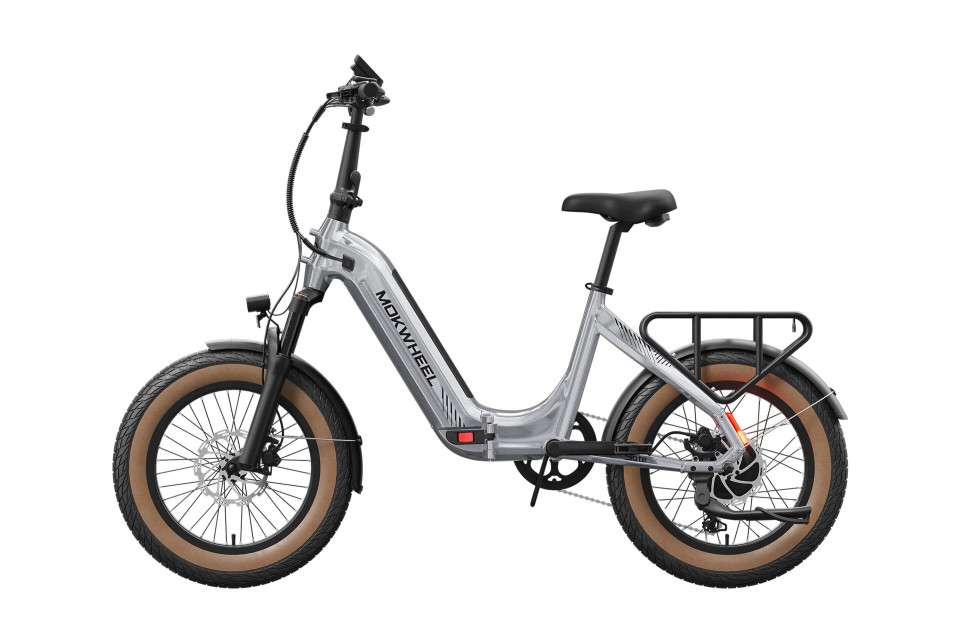 Mokwheel Slate - Grey | Elektrische Vouwfiets