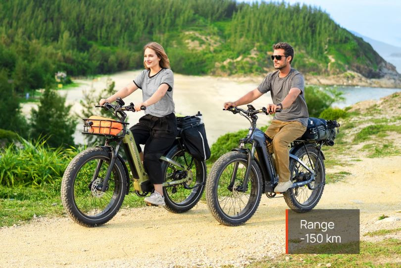 Mokwheel Basalt ST 2.0 - Orange | Elektrische Mountainbike | Fatbike