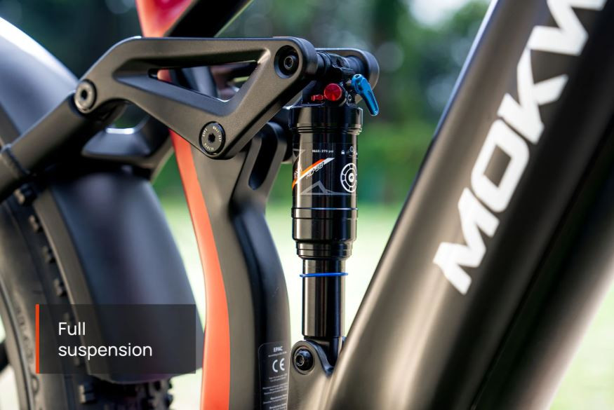Mokwheel Obsidian 2.0 Zwart/Geel | Elektrische Heren Moutainbike | Fatbike