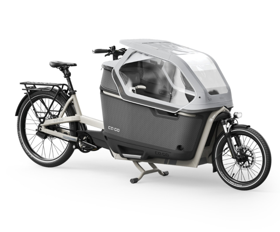 Ca Go FS200 Life Family - Edition 5 Silk Grey - elektrische tweewieler bakfiets