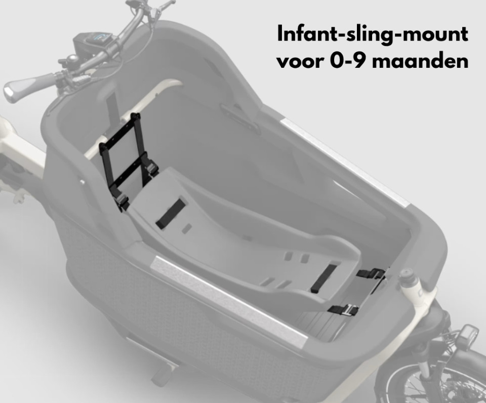 Ca Go FS200 Life Family - Edition 5 Silk Grey - elektrische tweewieler bakfiets