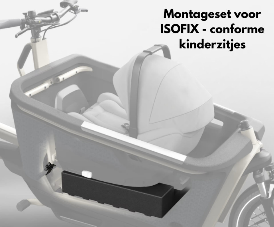 Ca Go FS200 Life Family - Edition 5 Silk Grey - elektrische tweewieler bakfiets