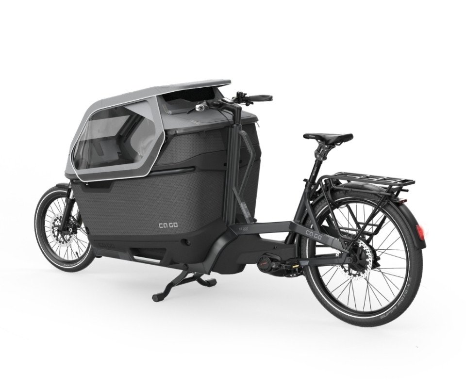 Ca Go FS200 Life Family - Edition 5 Black Grey - elektrische tweewieler bakfiets