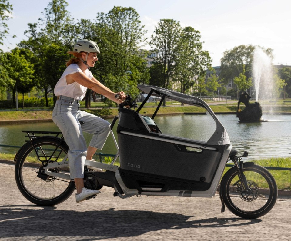 Ca Go FS200 Life Family - Edition 5 Black Grey - elektrische tweewieler bakfiets