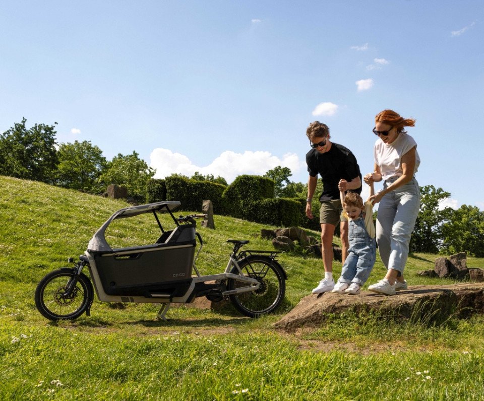 Ca Go FS200 Life Family - Edition 5 Black Grey - elektrische tweewieler bakfiets