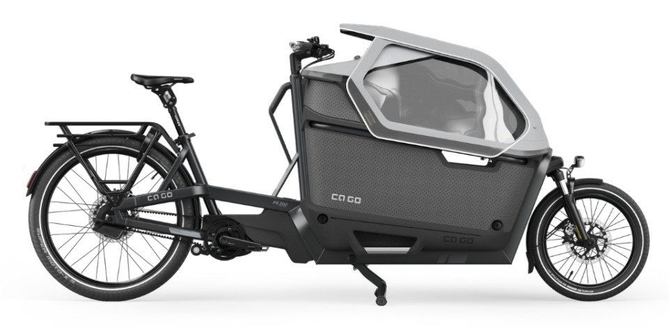 Ca Go FS200 Life Family - Edition 5 Black Grey - elektrische tweewieler bakfiets