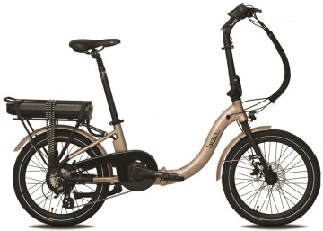 Bizo Bike Miesty Bello 2 - brons - elektrische vouwfiets 14.5aH-522Wh