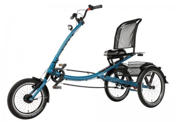 Pfautec Scootertrike - azuurblauw - driewieler