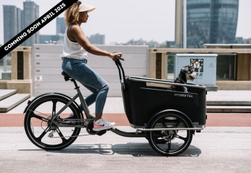 Van Rixtel Urban cargo Rear motor  - zwart - elektrische bakfiets