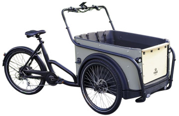 Royal 3W Eco - grijs - elektrische driewieler bakfiets