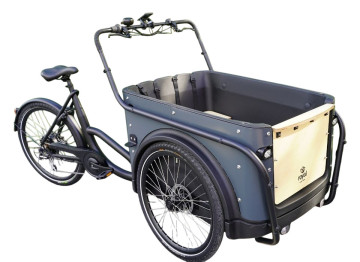 Royal 3W Eco - antraciet - elektrische driewieler bakfiets