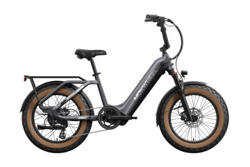 Scoria Grijs | Elektrische Mini Mountainbike | Fatbike