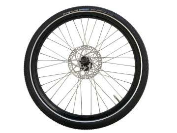 (208A2d) Voorwiel 24 inch rechts Royal Cargo Bike