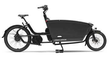 Urban Arrow FamilyNext Advanced 2026 - zwart - 540Wh - 75Nm - elektrische bakfiets