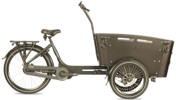 Qivelo Curve 3 - Ananda - 540Wh - elektrische bakfiets - zwart/zwart