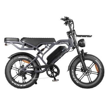 QM V20 Pro - Donker Grijs - elektrische fatbike