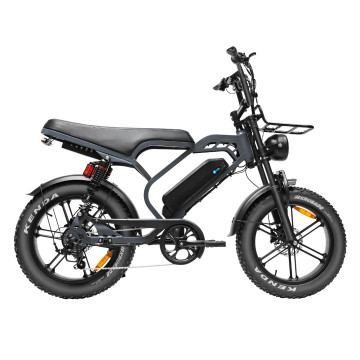 QM V20 Limited - Donker Grijs - elektrische fatbike