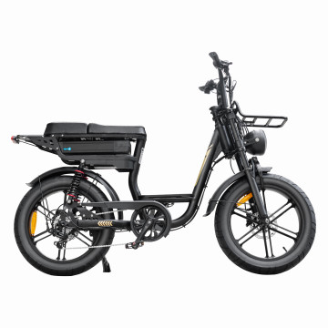 QM V20 Comfort - Zwart - elektrische fatbike