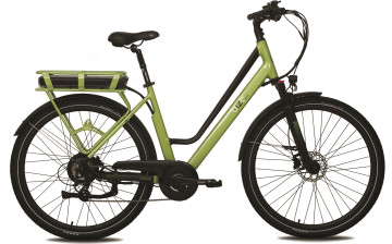 Bizo Bike Rihanna groen - elektrische damesfiets
