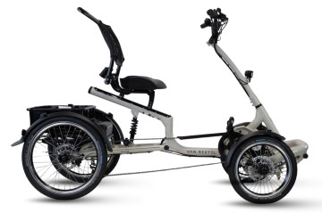 Van Rixtel Solid - zijdegrijs mat - elektrische vierwieler