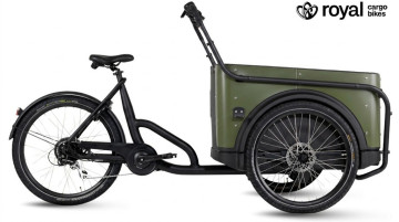 Royal 3W Eco - groen - elektrische driewieler bakfiets