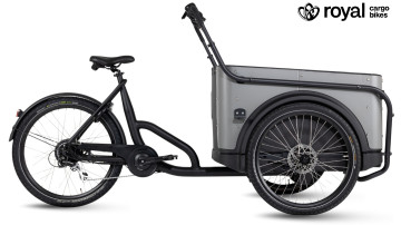 Royal 3W Eco - taupe - elektrische driewieler bakfiets