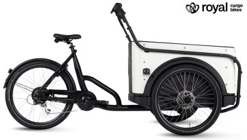 Royal 3W Eco - wit - elektrische driewieler bakfiets