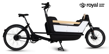 Royal 2W Premium Plus - wit - elektrische tweewieler bakfiets