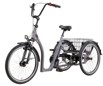 Pfautec Tamo - mat blauwgrijs - driewieler