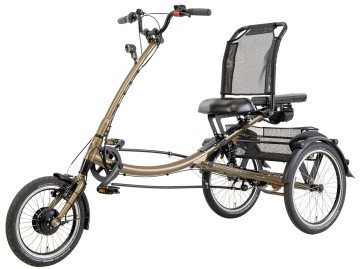 Pfautec Scootertrike FM - mat brons/goud - driewieler